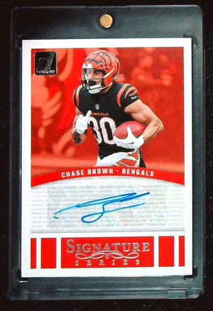 2024 Panini Donruss - Signature Series Chase Brown #SSE-CBR (AU) Autograph