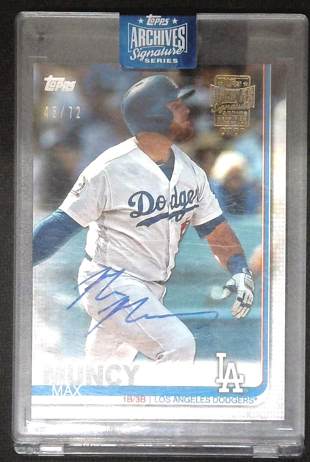 2020 Topps Archives Max Muncy Auto /72