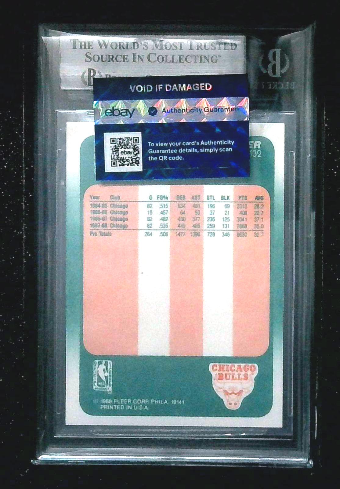 1988-89 Fleer Michael Jordan BGS 9