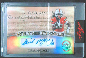 2026 LEAF METAL PRESIDENT'S DAY GIRARD PRINGLE AUTO #1/1