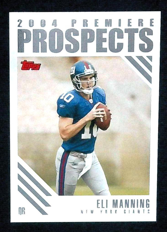 2004 ELI MANNING Topps Rookie RC #350 - NEW YORK GIANTS