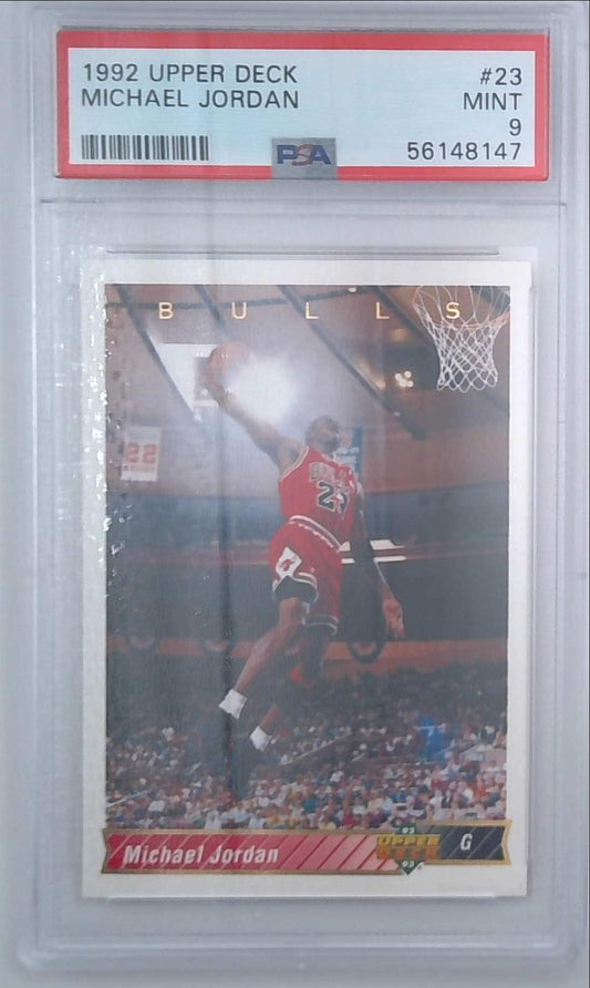 1992-93 Upper Deck - #23 Michael Jordan PSA 9 Bulls