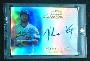 2013 Topps Tribute - Autograph Matt Kemp #TA-MK /35
