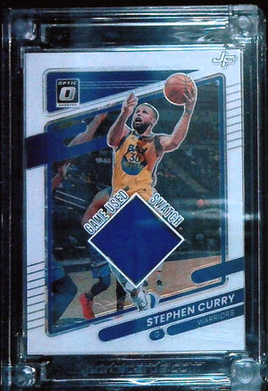 2025 Jersey Fusion Stephen Curry Game Used Swatch