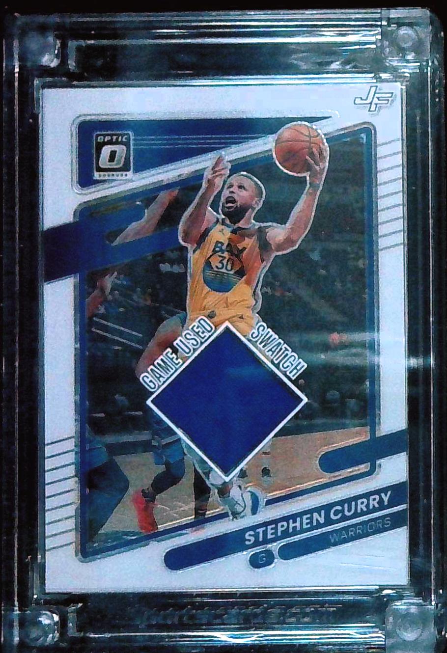 2025 Jersey Fusion Stephen Curry Game Used Swatch
