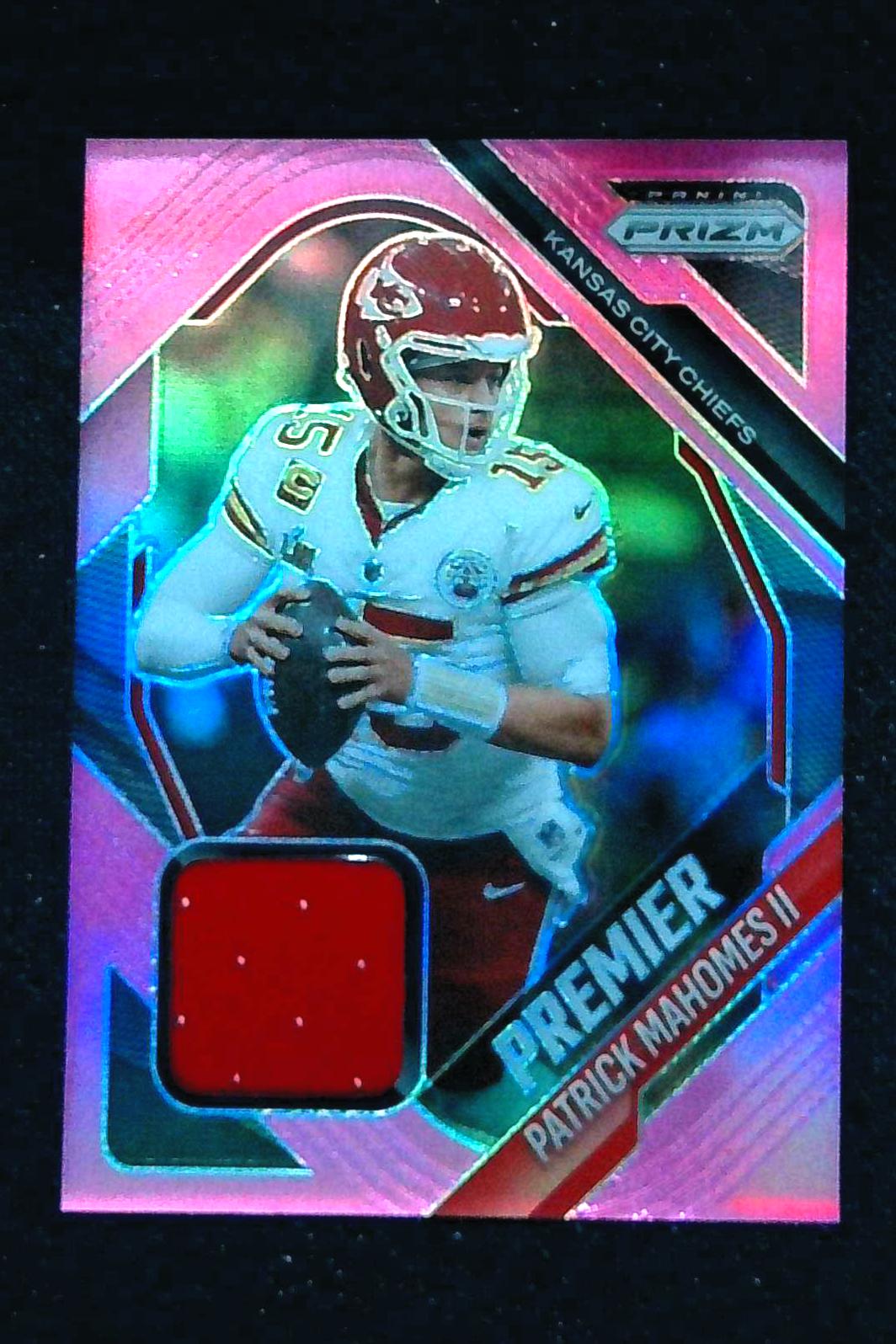 2025 Panini Prizm Patrick Mahomes II Premier Pink #PJY-PMA Chiefs