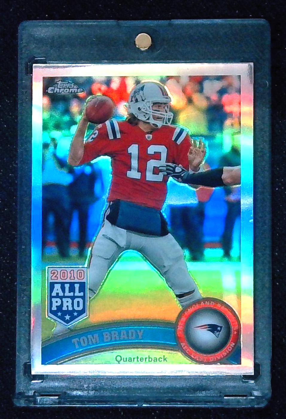 2011 Topps Chrome Tom Brady Refractor