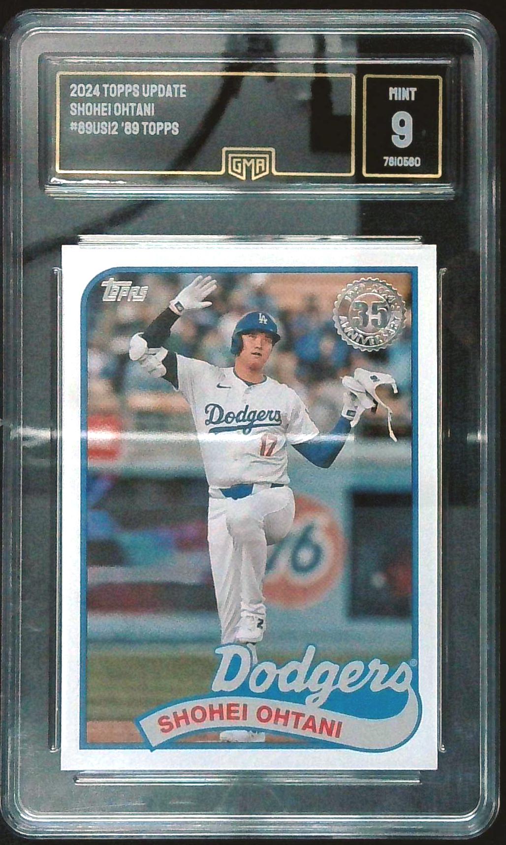 2024 Topps Update Shohei Ohtani '89 Insert GMA 9