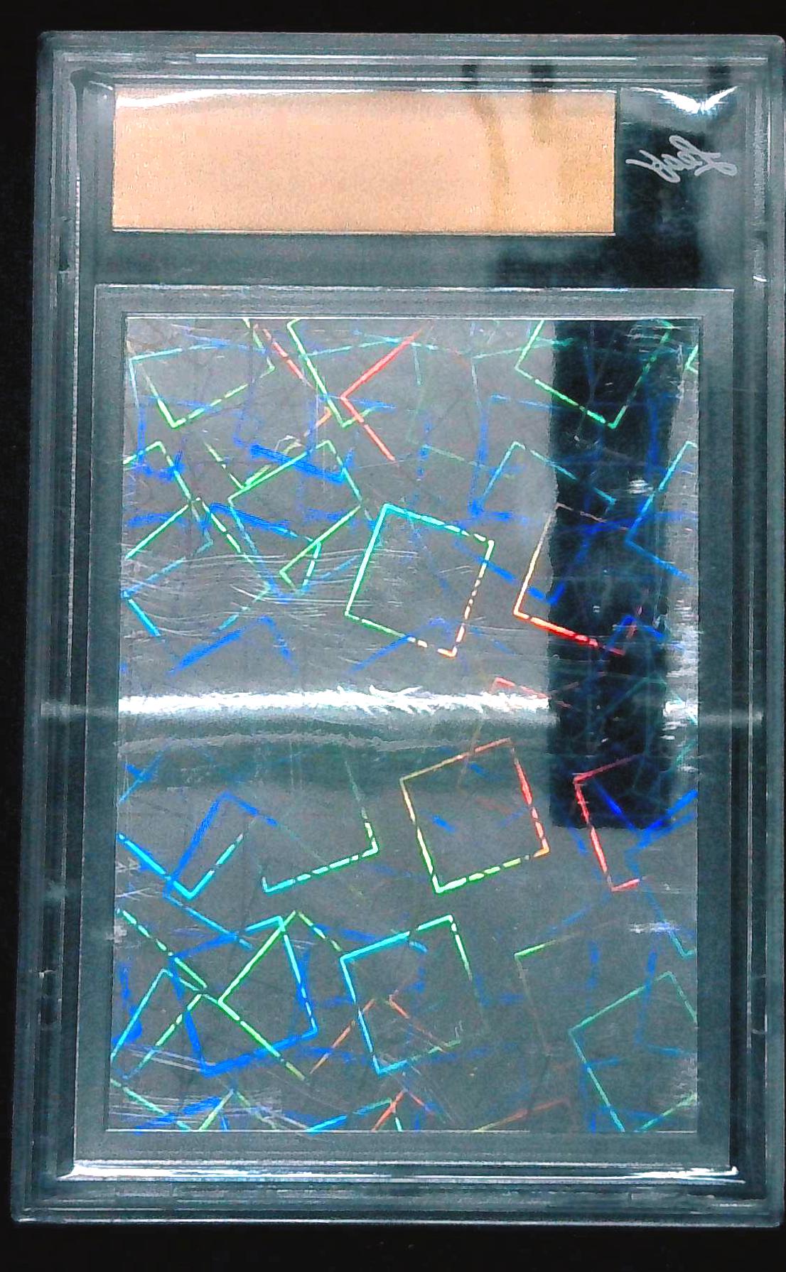 2025 Leaf Metal Baseball David Justice Auto Laser Fire 1/1 Proof Braves