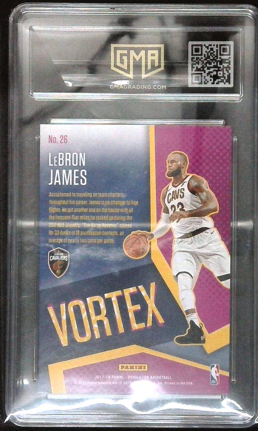 2017-18 Revolution LeBron James Vortex GMA 10