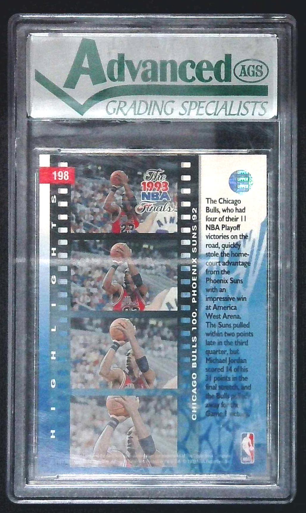 1993-94 Upper Deck NBA Finals Game 1 Michael Jordan