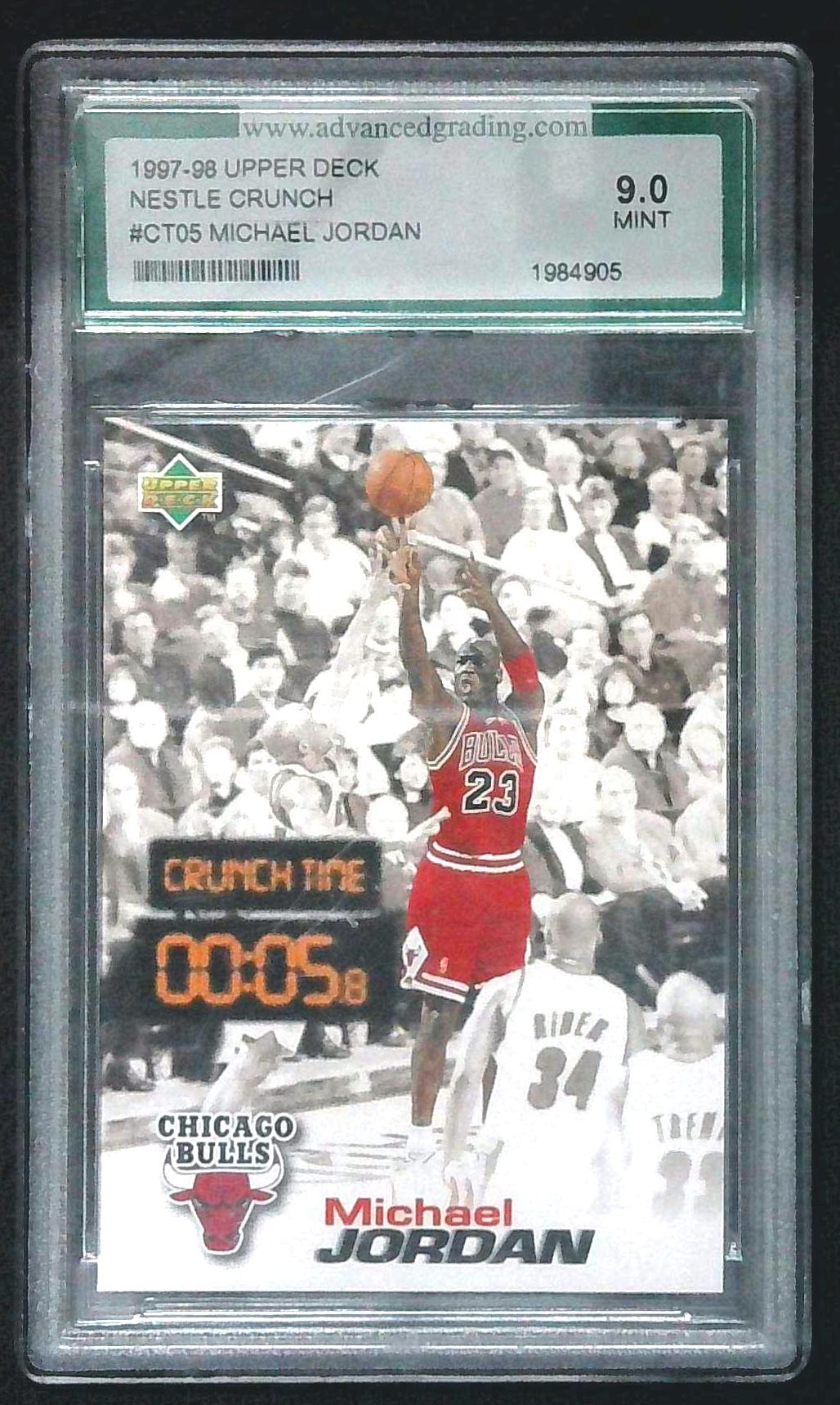 1997-98 Upper Deck Nestle Crunch Michael Jordan "Crunch Time"