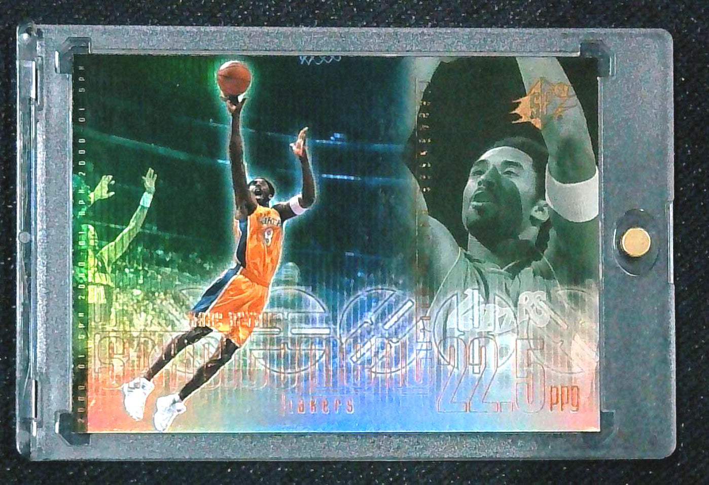 Kobe Bryant 2000-01 Upper Deck SPX Spxcitement #S1 HOLO Insert Lakers