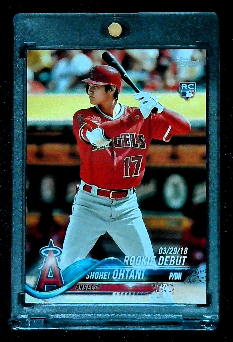 2018 Topps Update Shohei Ohtani Rookie Debut