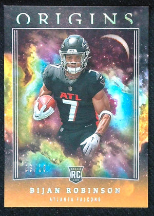 2023 Panini Origins Bijan Robinson Gold RC Rookie Gold /10