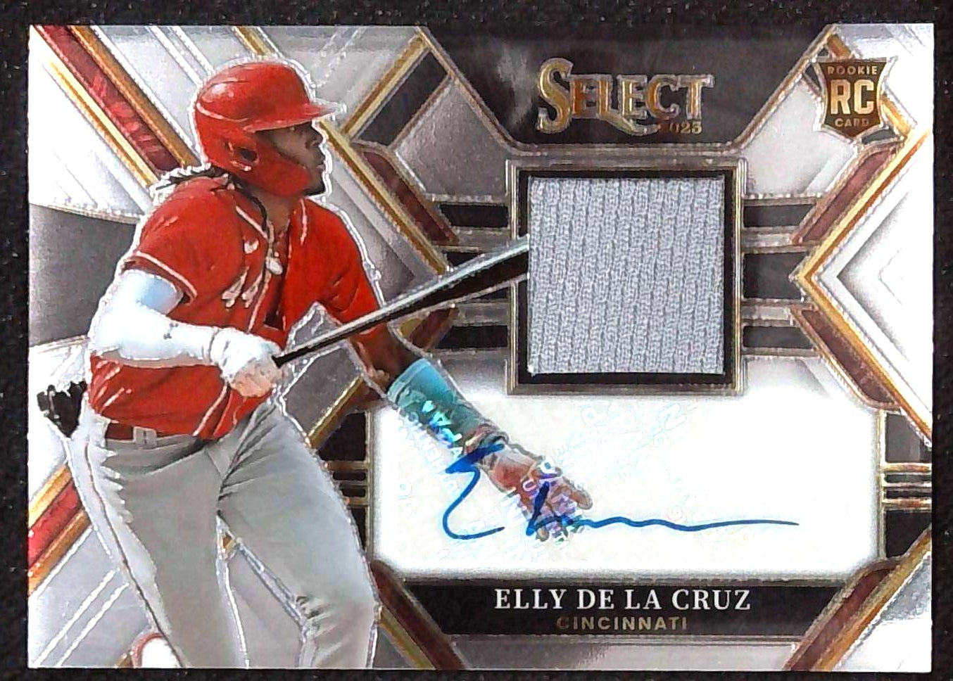 2023 Select Elly De La Cruz RC Rookie Patch Auto RPA Reds