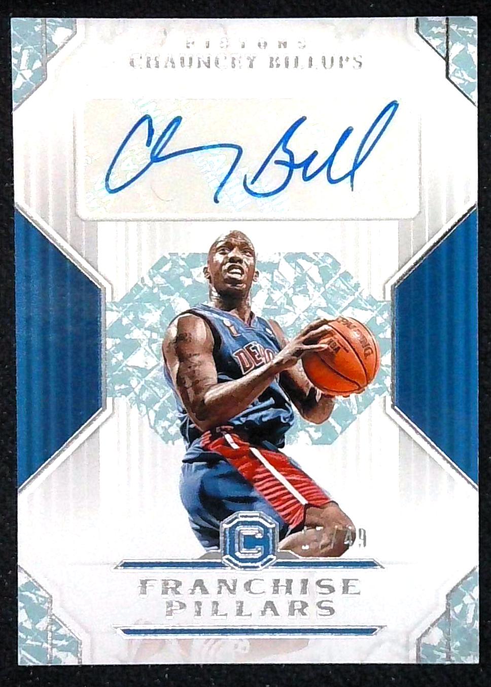 2018-19 PANINI CORNERSTONES FRANCHISE PILLARSCHAUNCEY BILLUPS AUTO 17/49
