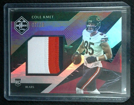 Cole Kmet 2020 Panini Limited Football Rookie Patch /25