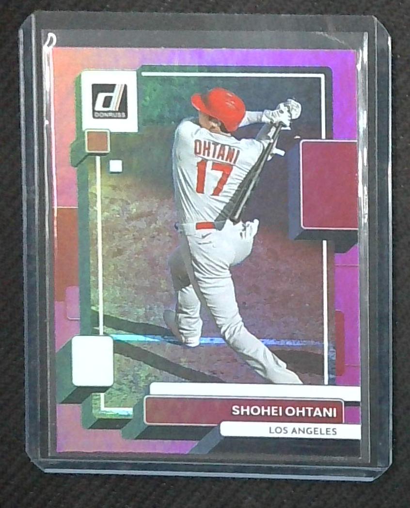 2022 Donruss SHOHEI OHTANI #147 Pink Holo Refractor Insert