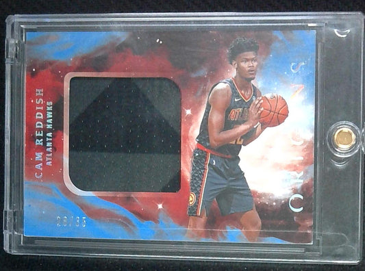2019-20 Panini Origins Rookie Jumbo Jerseys Blue /35 Cam Reddish #RJ-CRD RC