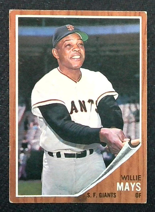 1962 Topps Willie Mays #300 Giants