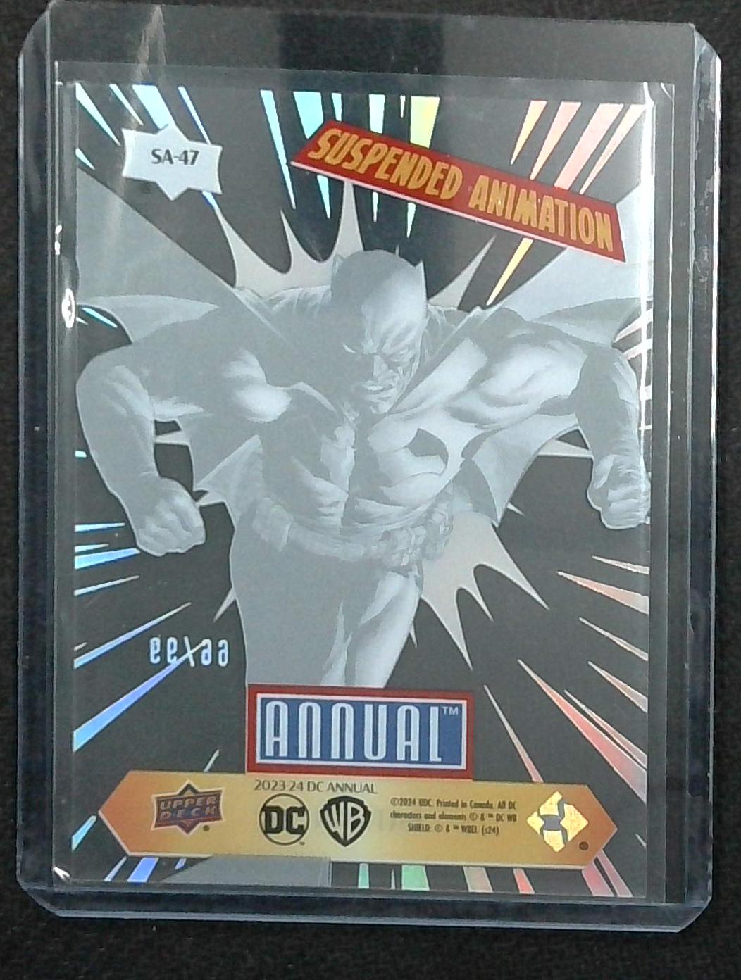 2023-24 Upper Deck DC Annual Suspended Animation BATMAN /99 #SA-47