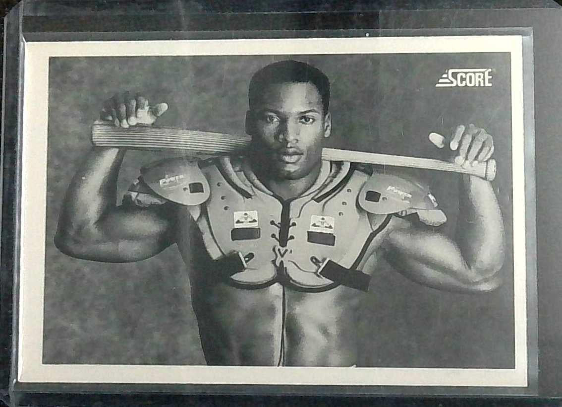 Bo Jackson 1990 #697 Score Royals Bat on Shoulders