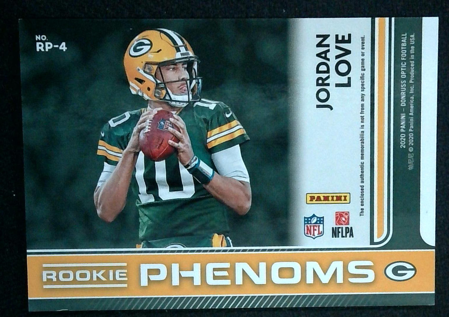 2020 Panini Donruss Optic - Rookie Phenoms Horizontal Jordan Love #RP-4