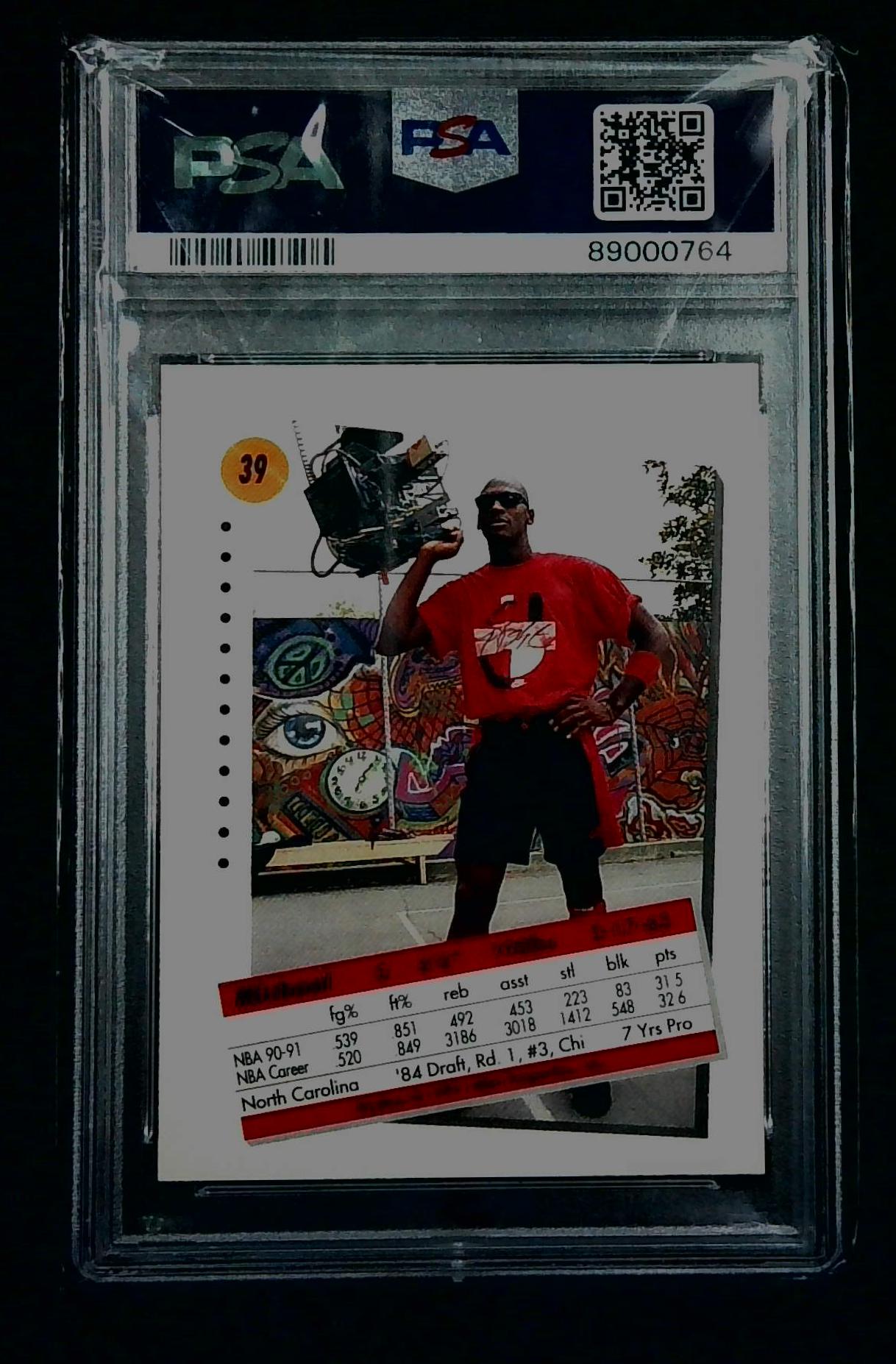 1991 Skybox Basketball Michael Jordan #39 PSA 9 MINT