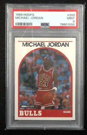 1989-90 NBA Hoops Michael Jordan #200 PSA 9