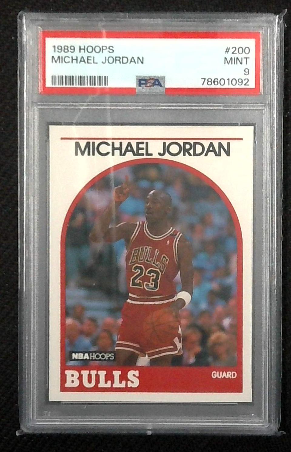 1989-90 NBA Hoops Michael Jordan #200 PSA 9