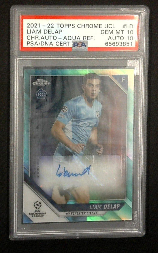 2023 Topps Merlin Alejandro Garnacho GOLD VINTAGE RC AUTO 2