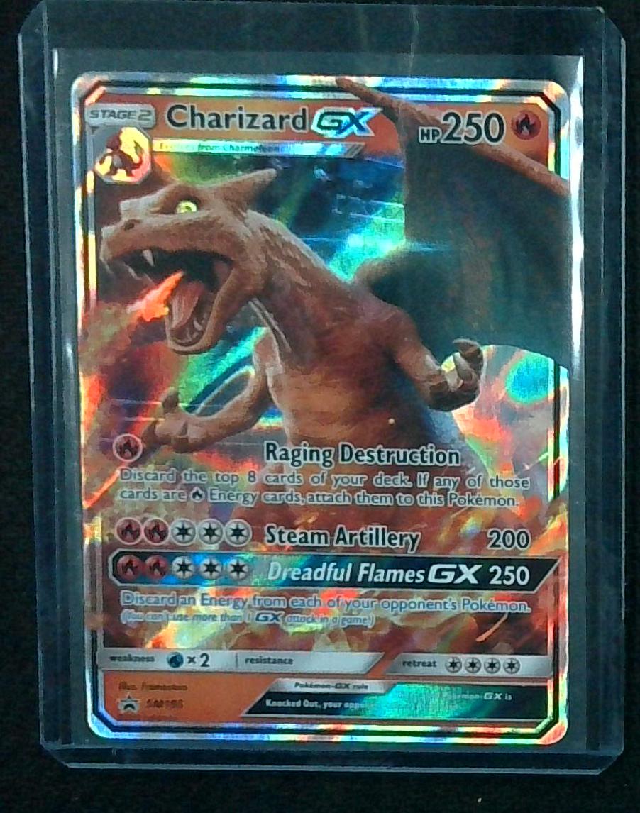 Charizard GX SM195 Holo Black Star Promo Sun Moon Pokemon