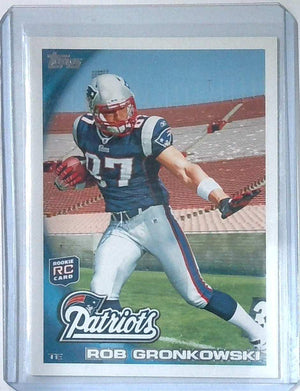 2010 Topps ROB GRONKOWSKI RC ROOKIE #148 Patriots