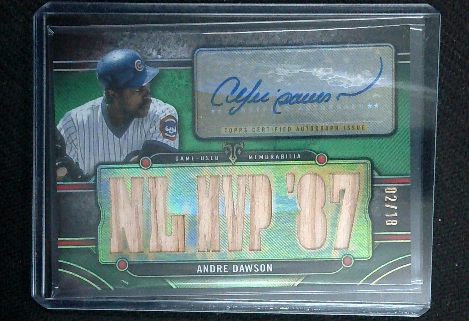2024 Topps Triple Threads - Andre Dawson Auto Relic #/18 Cubs – Great ...