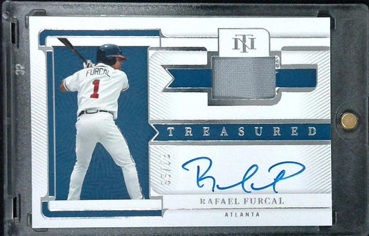 2023 National Treasures Rafael Furcal Treasured Jersey Auto /99