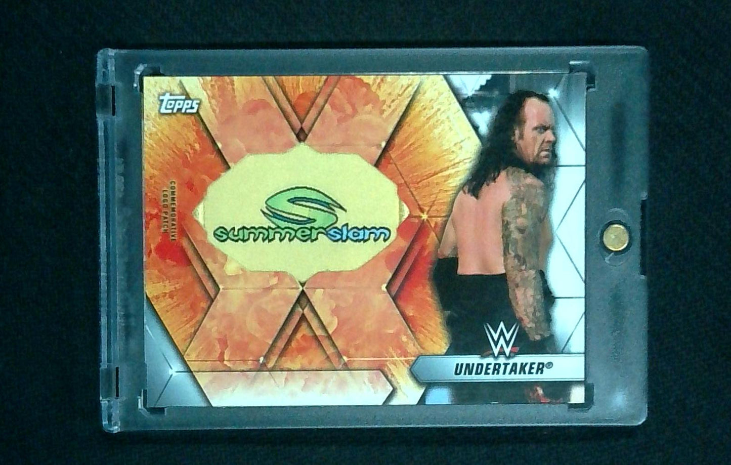 Undertaker 2019 Topps Summer Slam Logo Patch #SLR-UT