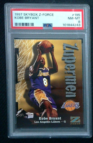 1997 Skybox Z-Force Kobe Bryant #195 PSA 8
