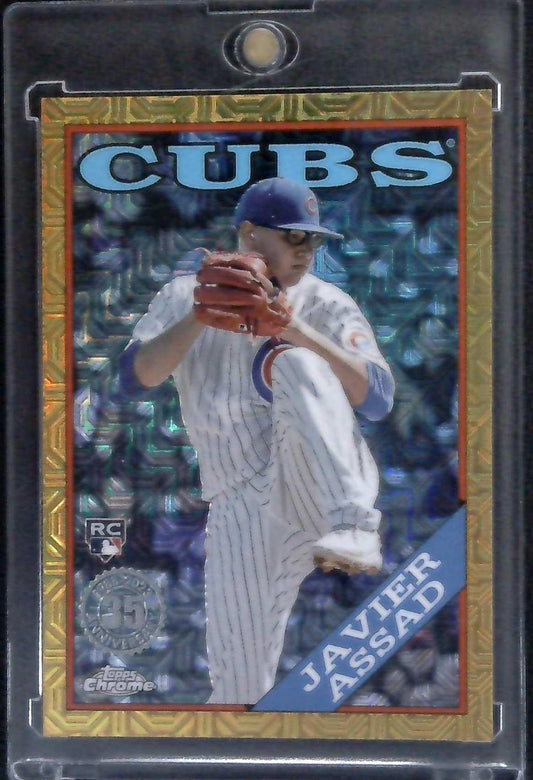 2023 Topps Update Silver Pack Javier Assad Mojo T88CU-25 RC Gold #/50 Cubs