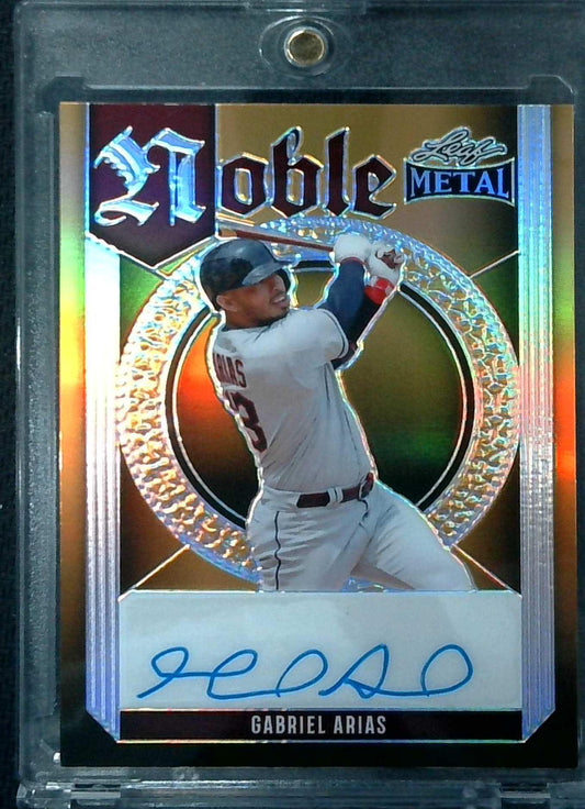 2023 Leaf Metal Noble Gabriel Arias Auto 1/1