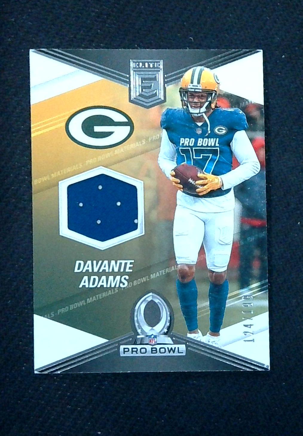2019 Panini Donruss Elite Pro Bowl Materials /199 Davante Adams