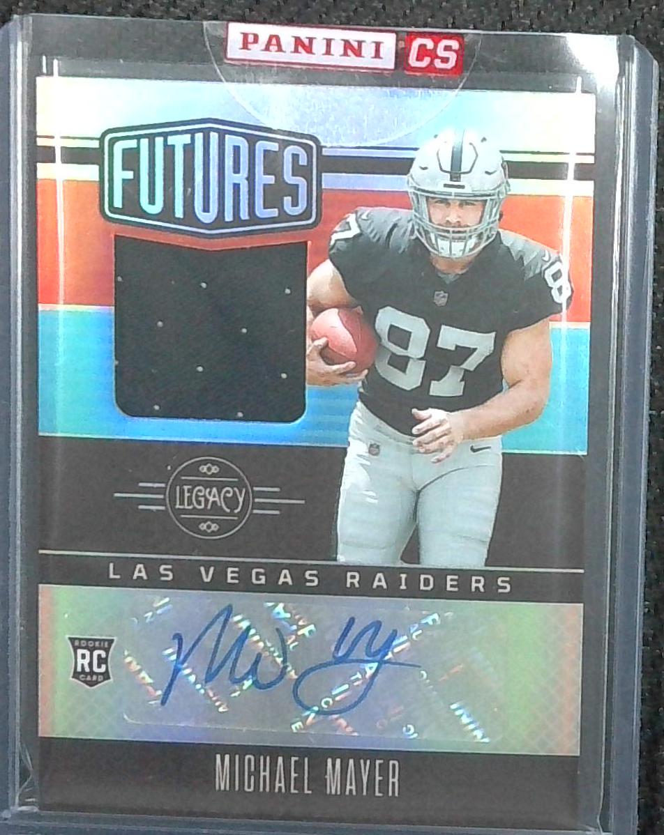 2023 Legacy Michael Mayer RPA Rookie Patch Auto /249