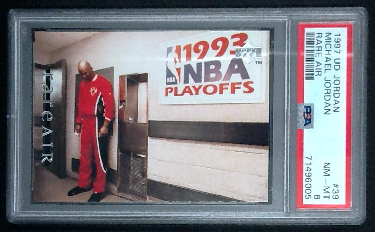 1997 Upper Deck MJ Rare Air Michael Jordan #39 PSA 8 NM-MT