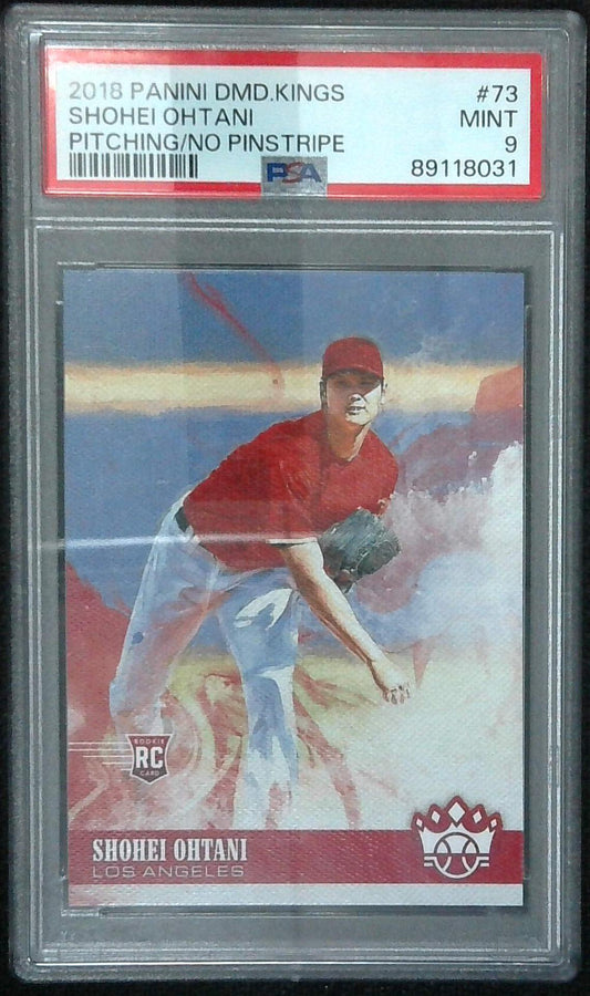 2018 Diamond Kings Shohei Ohtani Rookie PSA 9