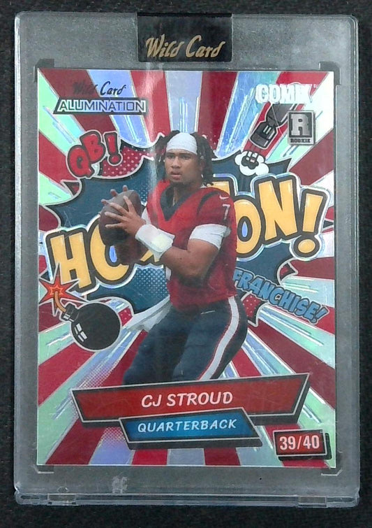 2023 Wild Card Alumination CJ Stroud Rookie /40