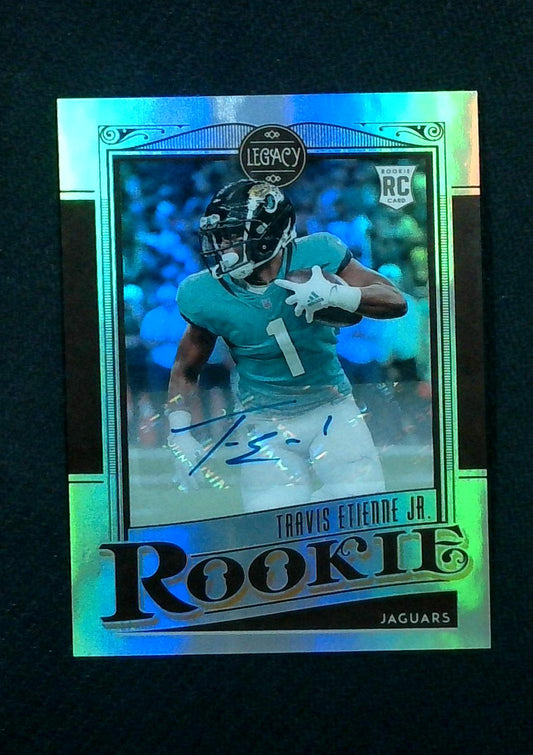 2021 Chronicles Legacy Travis Etienne Rookie Auto /99