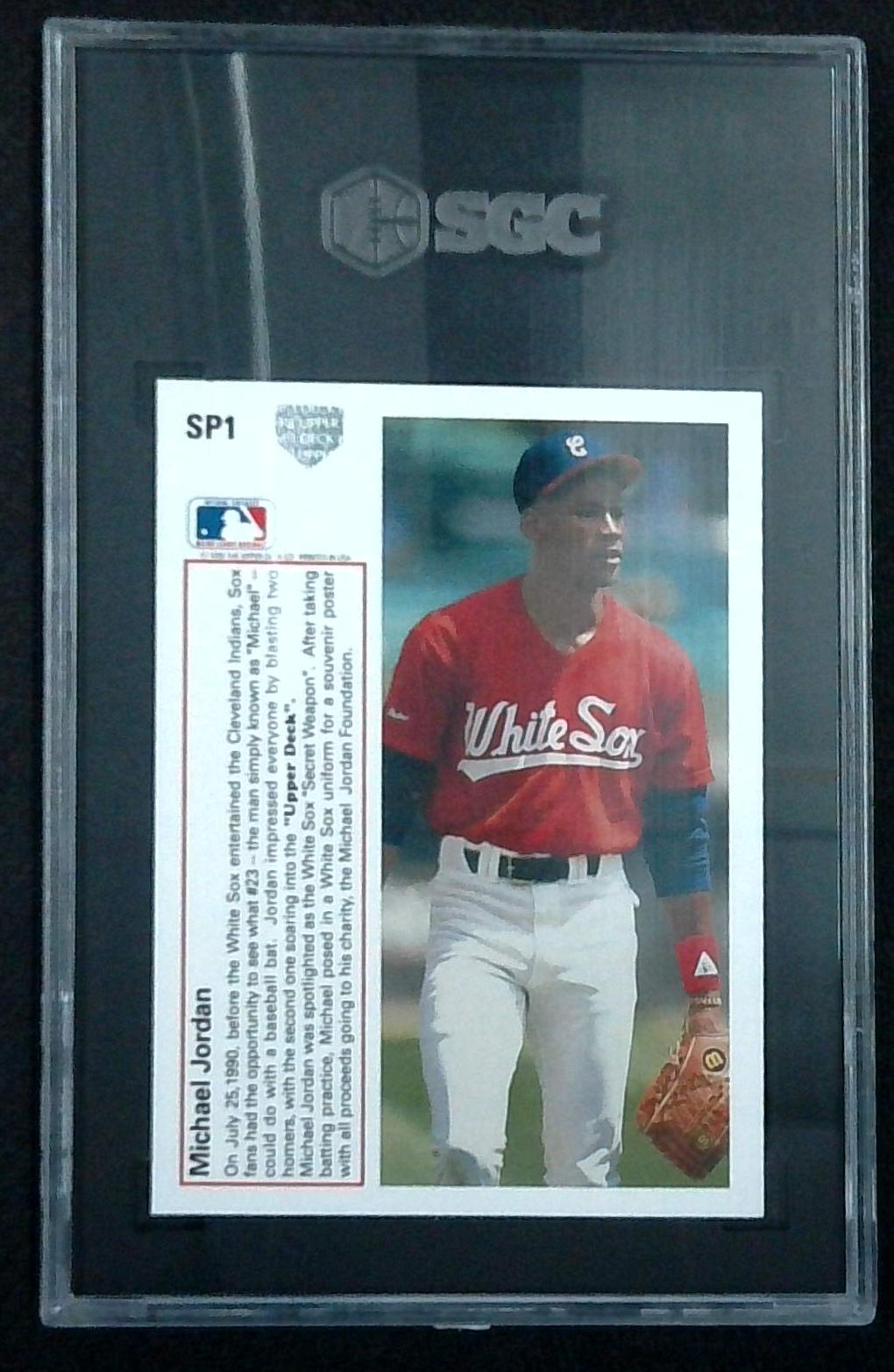1991 Upper Deck #SP1 Michael Jordan SGC 9 MT Chicago Bulls HOF