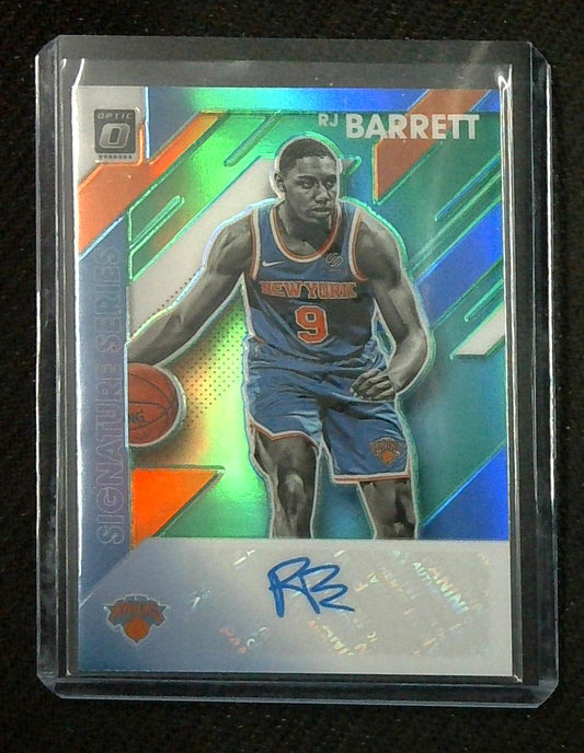 2019 Panini Donruss Optic RJ Barrett Signature Series Auto Holo #RJB