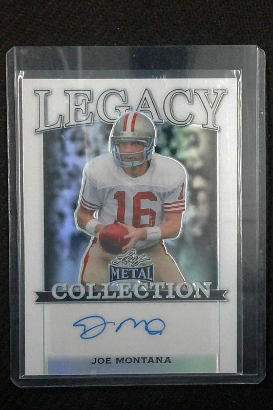 2024 Leaf Metal Legacy Collection Joe Montana Auto 1/2