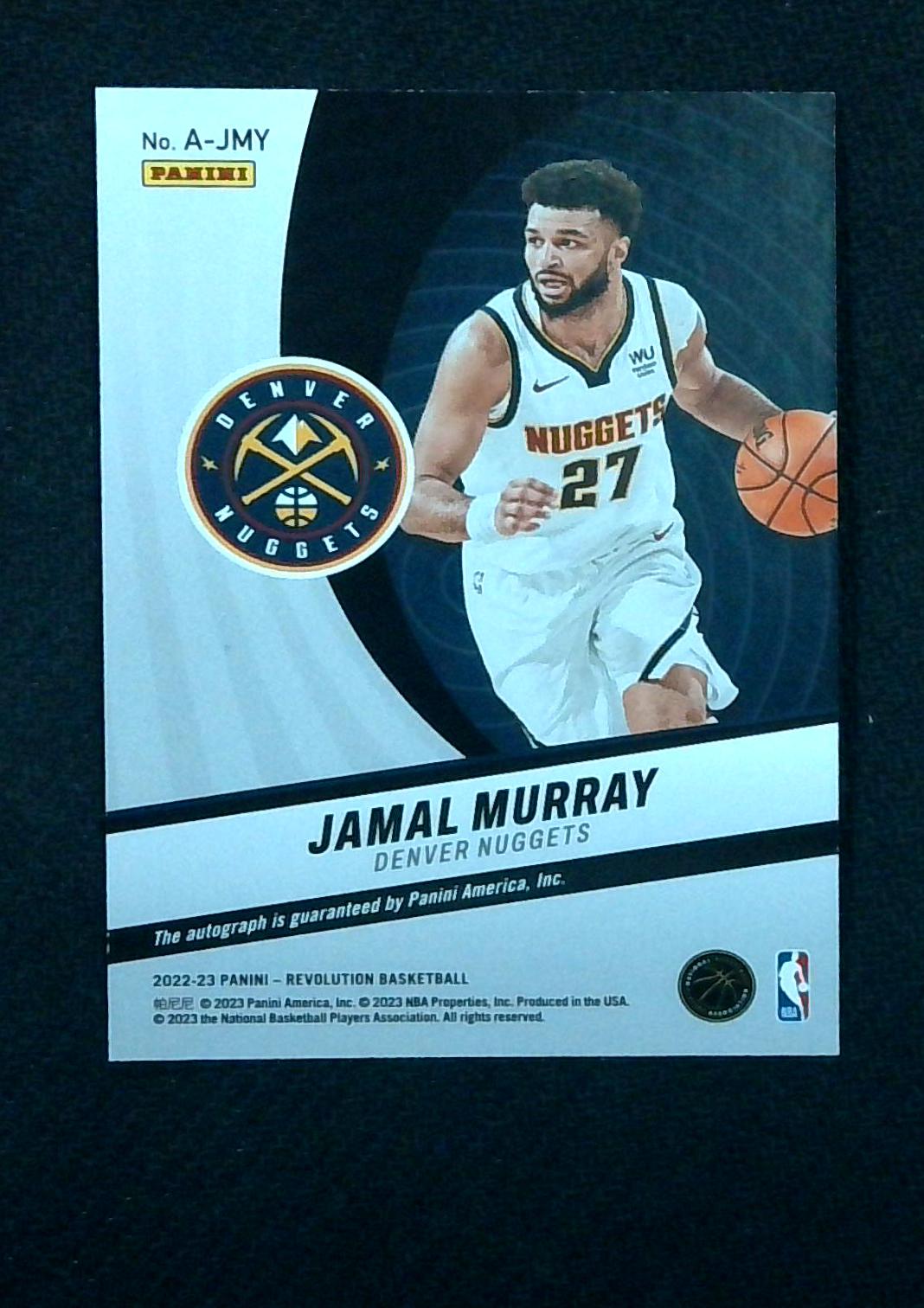 2022-23 Revolution Jamal Murray Auto